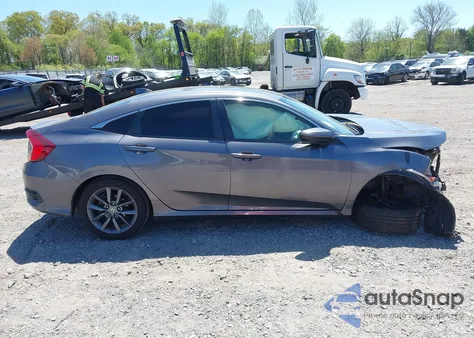 2019 Honda Civic Ex from USA, damaged, VIN JHMFC1F35KX010508